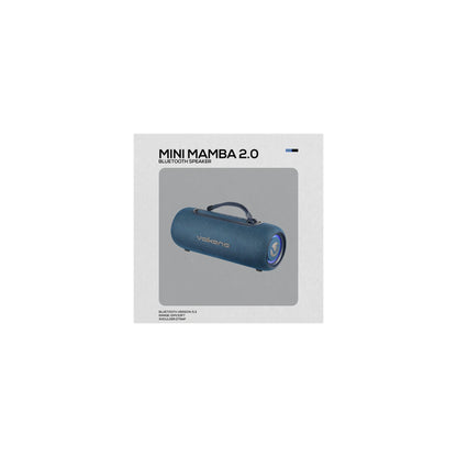 Volkano Mini Mamba 20 Series Bluetooth Speaker Blue - Everyday Elektronics South Africa