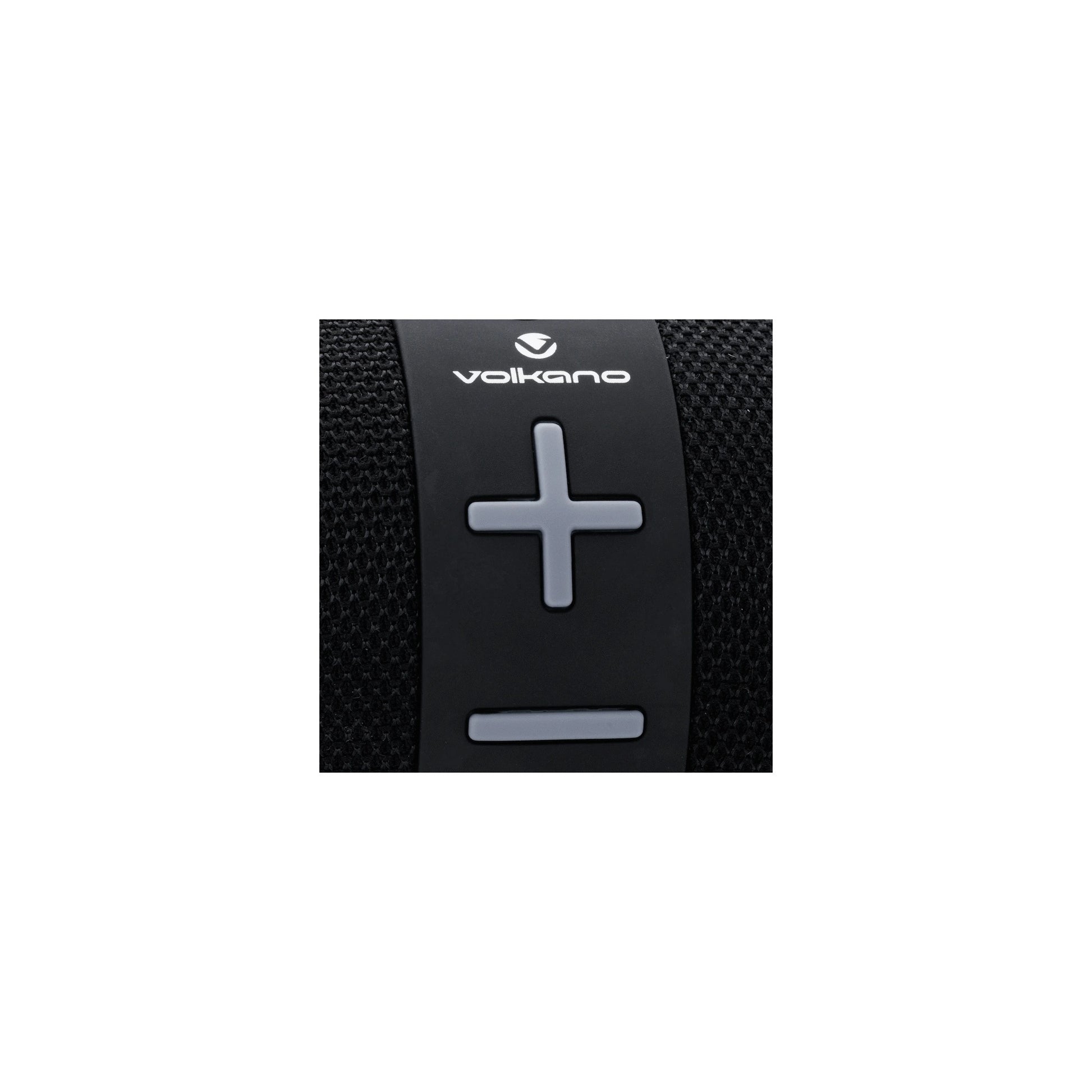 Volkano Flow Series Portable Bluetooth Speaker Black With Grey Buttons - Everyday Elektronics South Africa