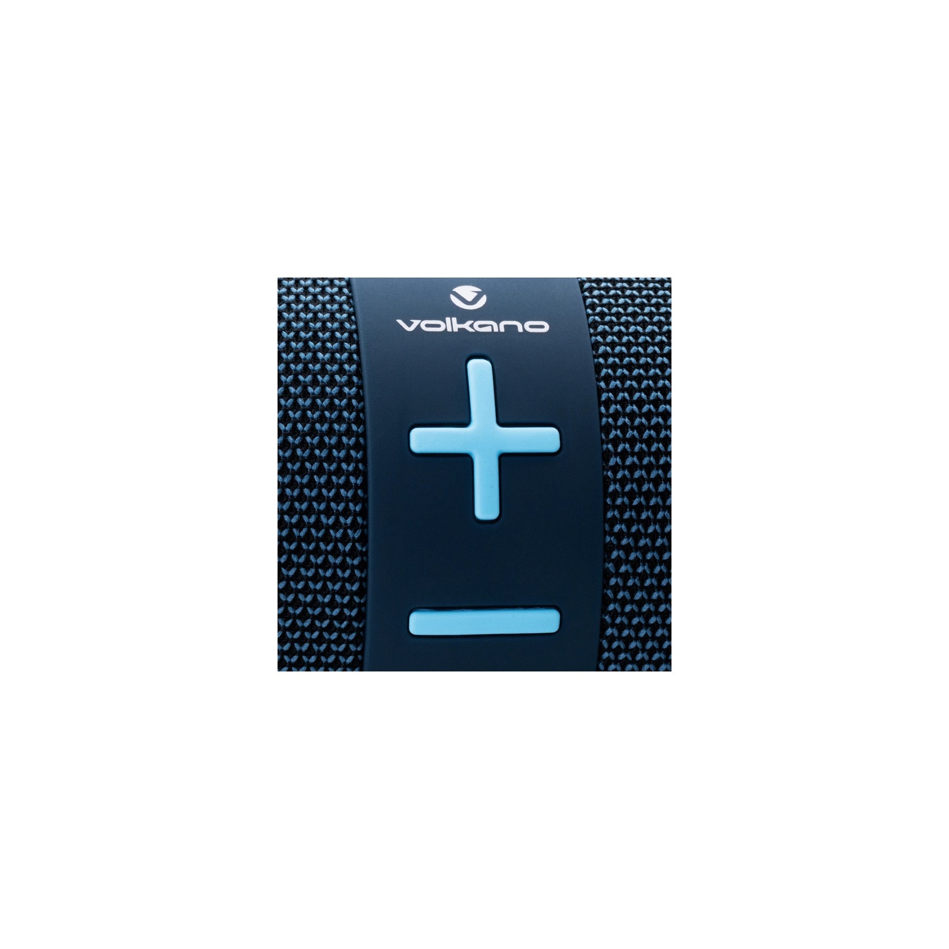 Volkano Flow Series Portable Bluetooth Speaker Blue With Blue Buttons - Everyday Elektronics South Africa