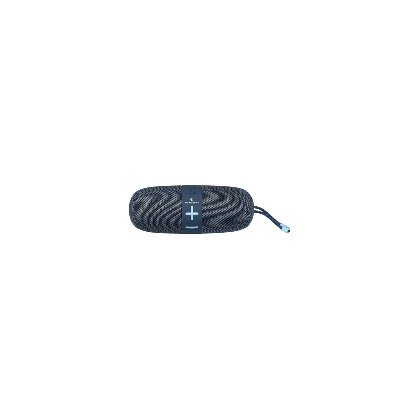 Volkano Flow Series Portable Bluetooth Speaker Blue With Blue Buttons - Everyday Elektronics South Africa