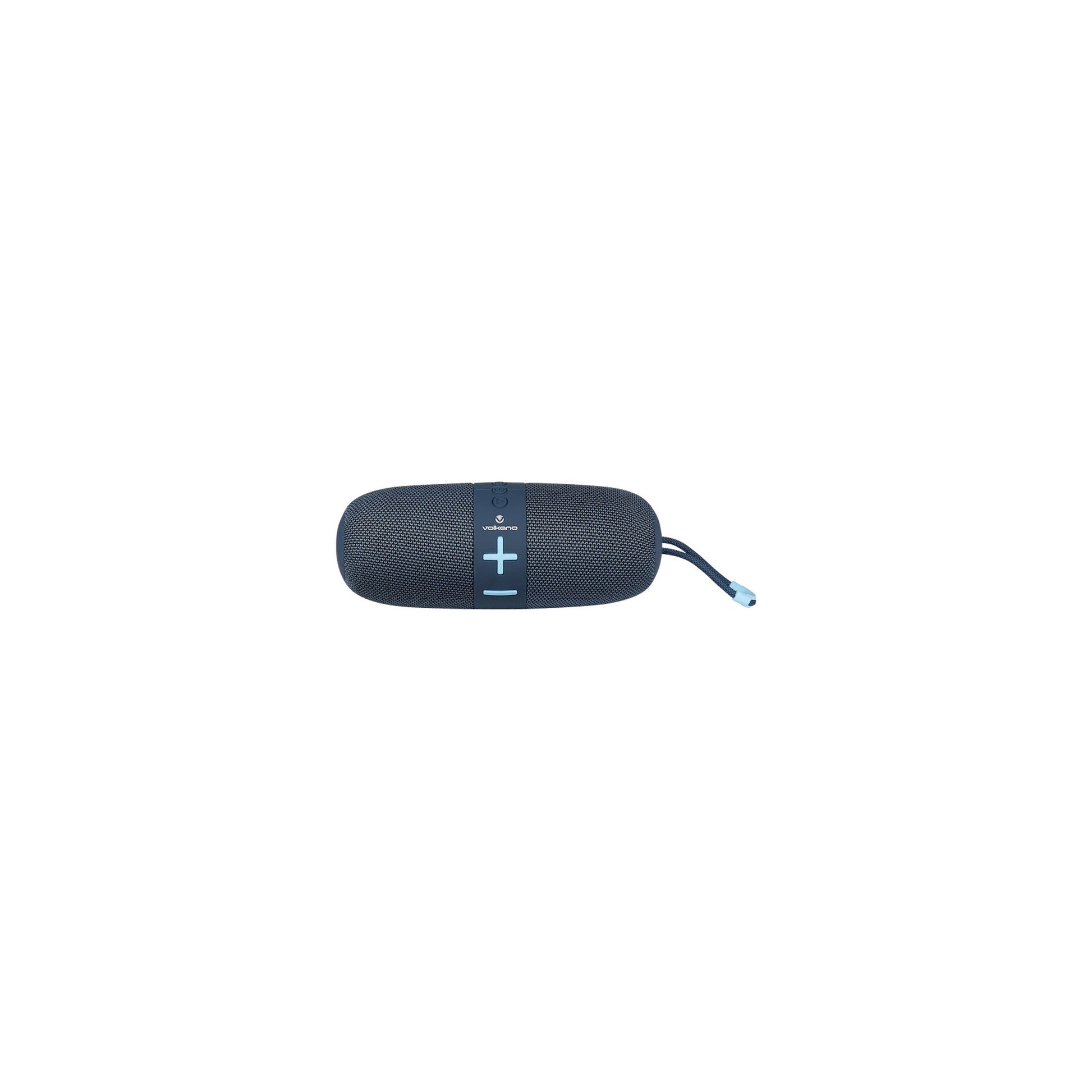 Volkano Flow Series Portable Bluetooth Speaker Blue With Blue Buttons - Everyday Elektronics South Africa