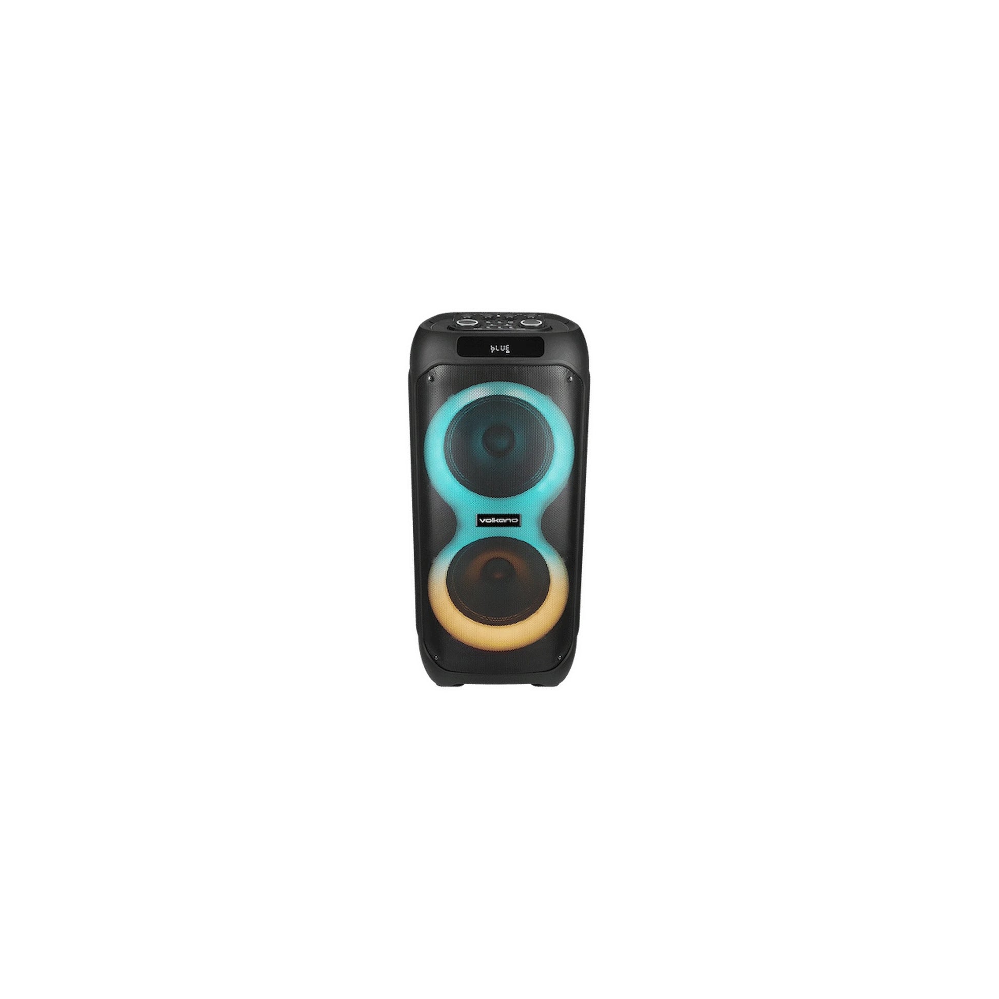 Volkano Motion Dual 10 Party Speaker Black - Everyday Elektronics South Africa