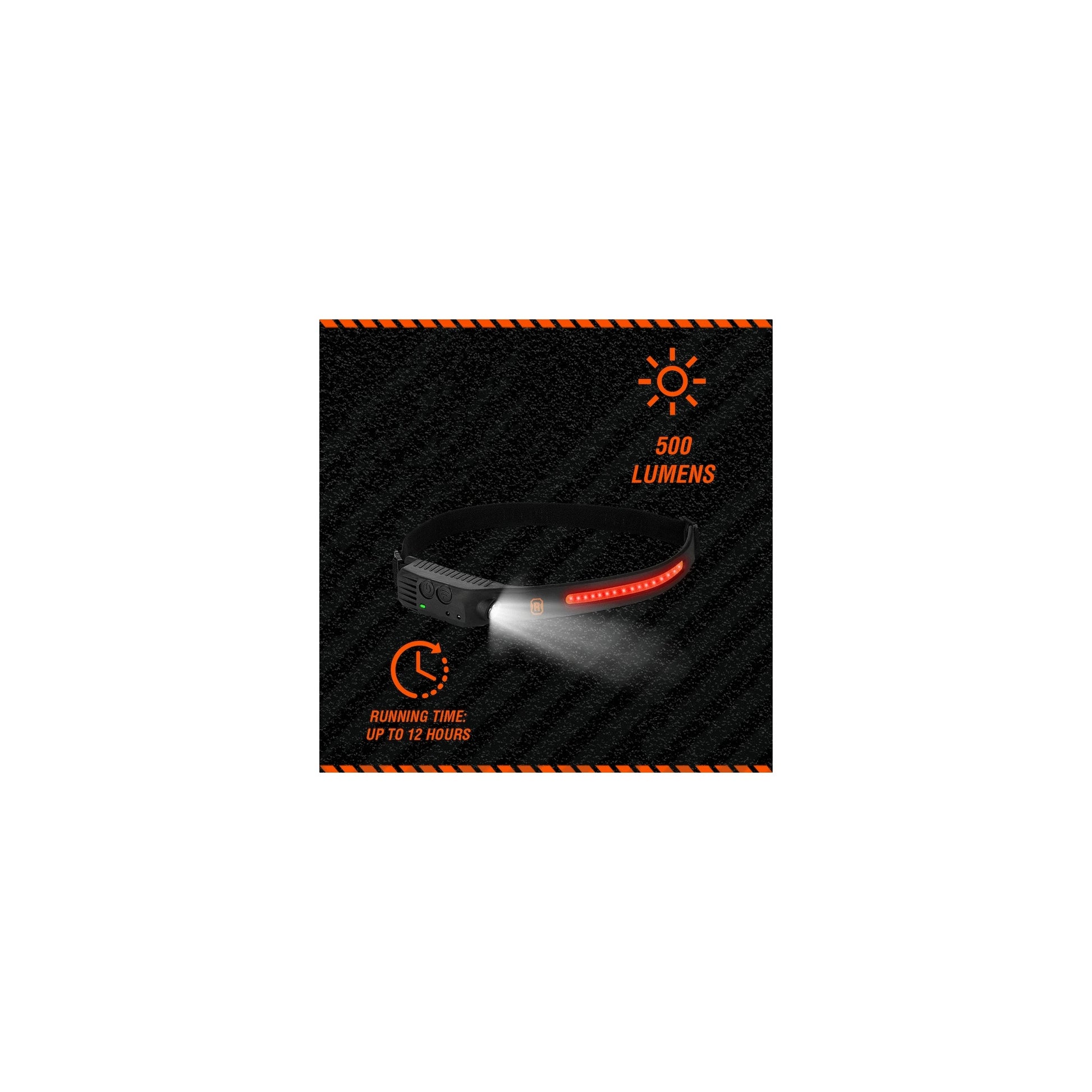 Rugged By Volkano 500Lm Cob Headlamp With Wave Sensor - Everyday Elektronics South Africa