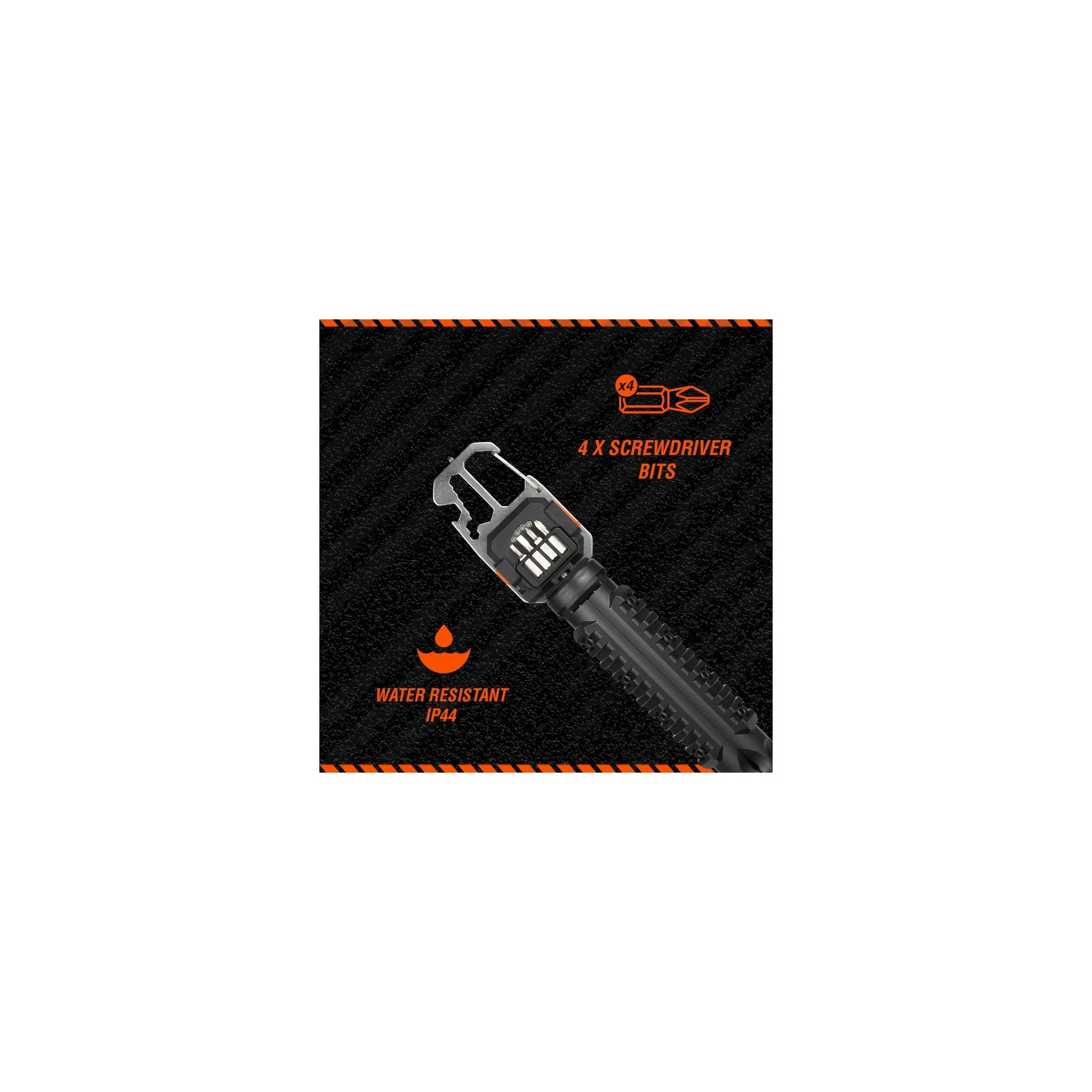 Rugged By Volkano Multi Function Keychain Light With Tripod - Everyday Elektronics South Africa