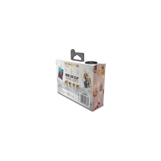 VOLKANO TWINKLE SERIES PHOTO CLIPS WITH LED LIGHTS GOLD