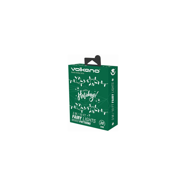 Volkano Twinkle Holiday Series Fairy Light 3M10Ft 30 Leds Christmas - Everyday Elektronics South Africa