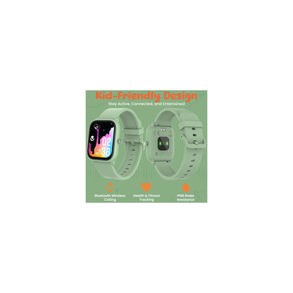 Volkano Vivo Series Kids Smart Watch Sage Green - Everyday Elektronics South Africa