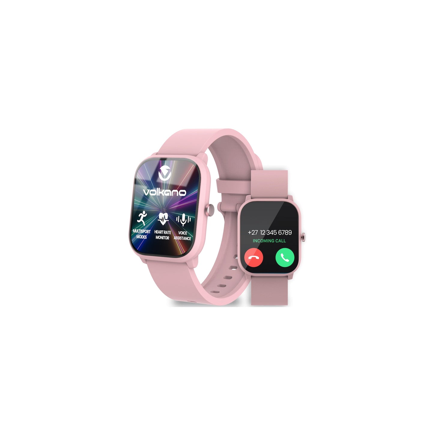 Volkano Vivo Series Kids Smart Watch Pastel Pink - Everyday Elektronics South Africa