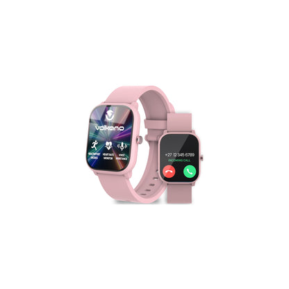Volkano Vivo Series Kids Smart Watch Pastel Pink - Everyday Elektronics South Africa
