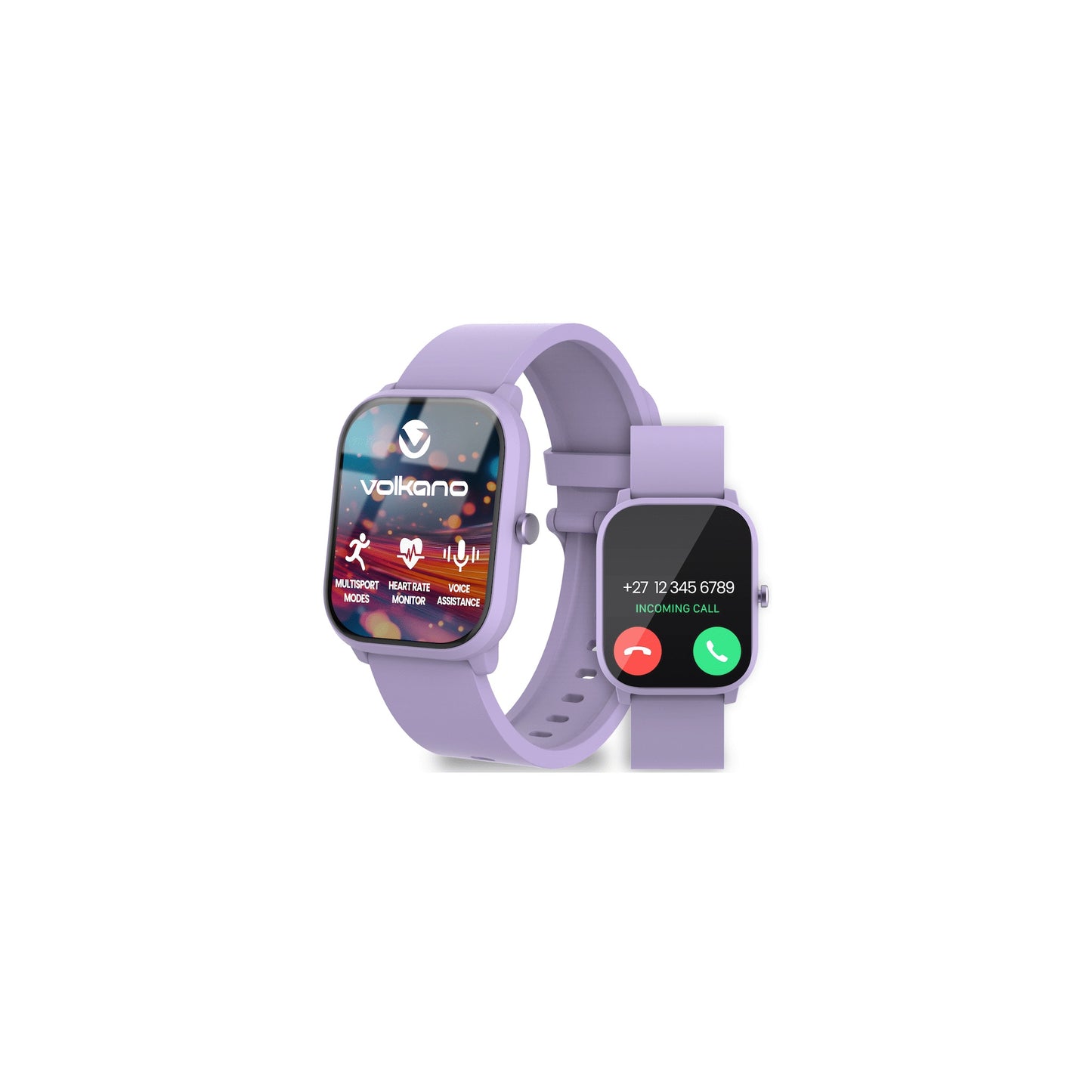 Volkano Vivo Series Kids Smart Watch Lilac Purple - Everyday Elektronics South Africa