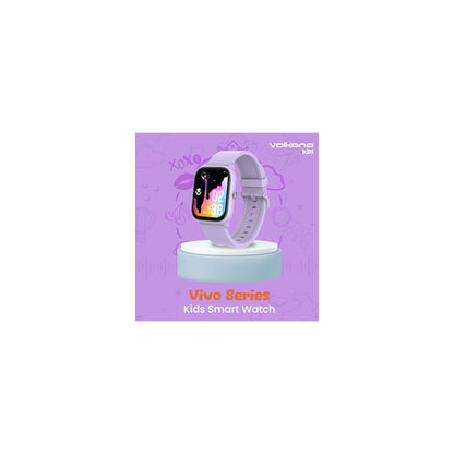 Volkano Vivo Series Kids Smart Watch Lilac Purple - Everyday Elektronics South Africa