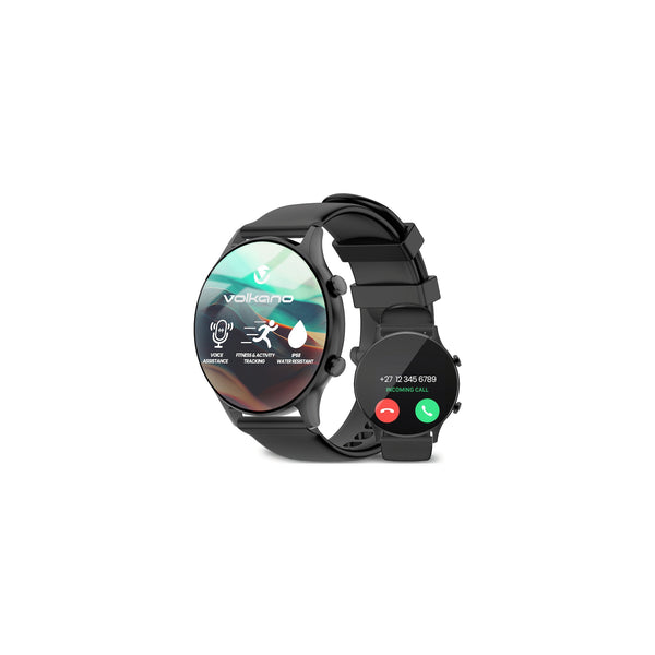 Volkano Halo Series Smartwatch Black - Everyday Elektronics South Africa