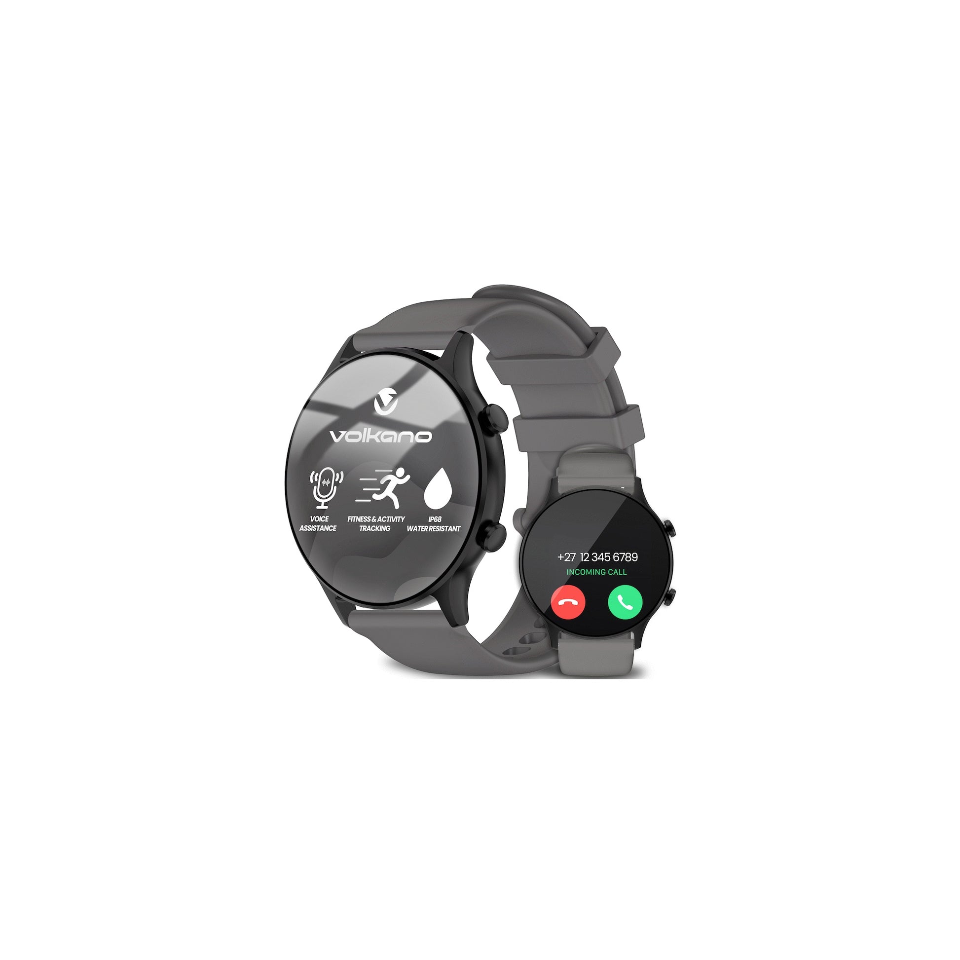 Volkano Halo Series Smartwatch Grey - Everyday Elektronics South Africa