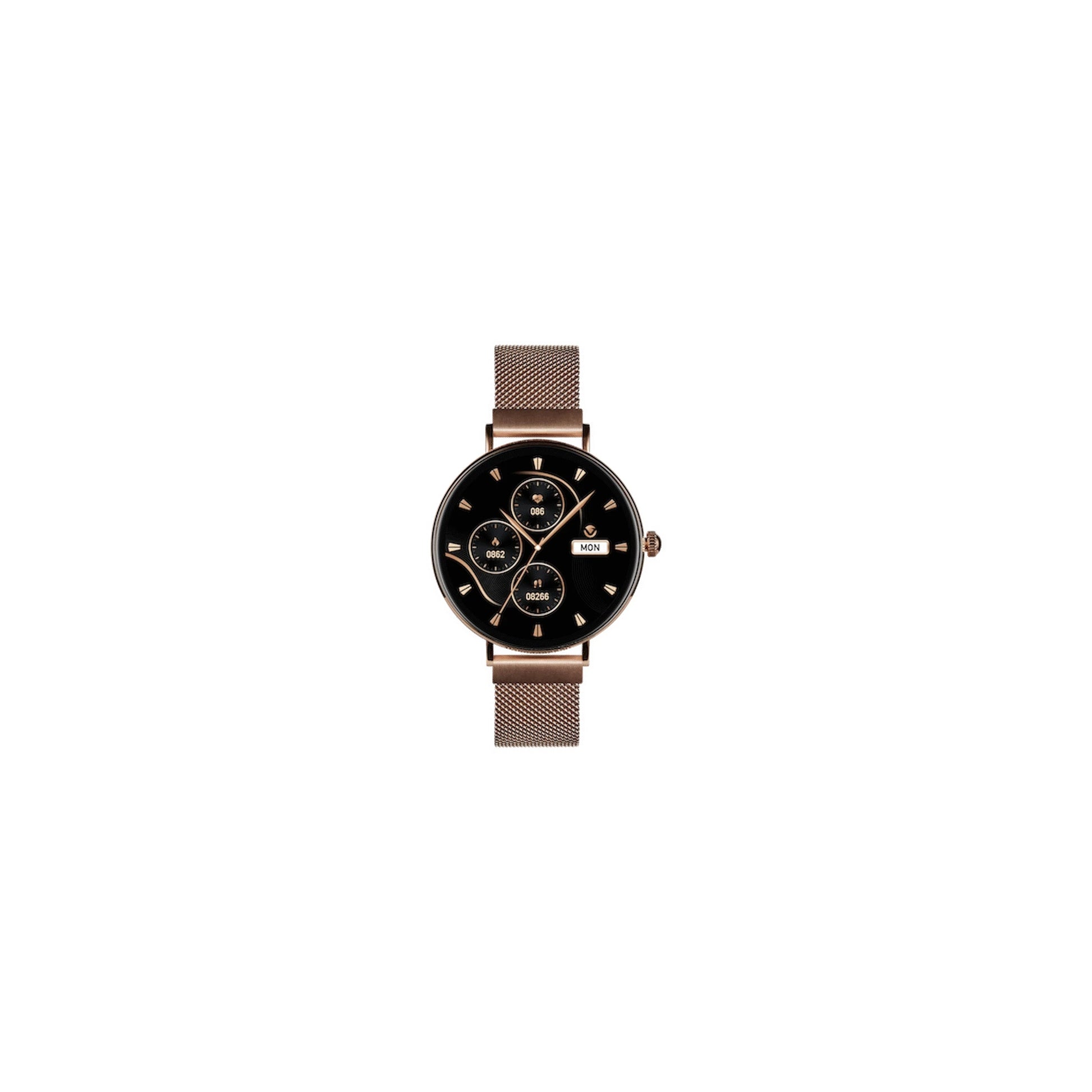 Volkano Valencia Series Ladies Smart Watch - Rose Gold - Everyday Elektronics South Africa