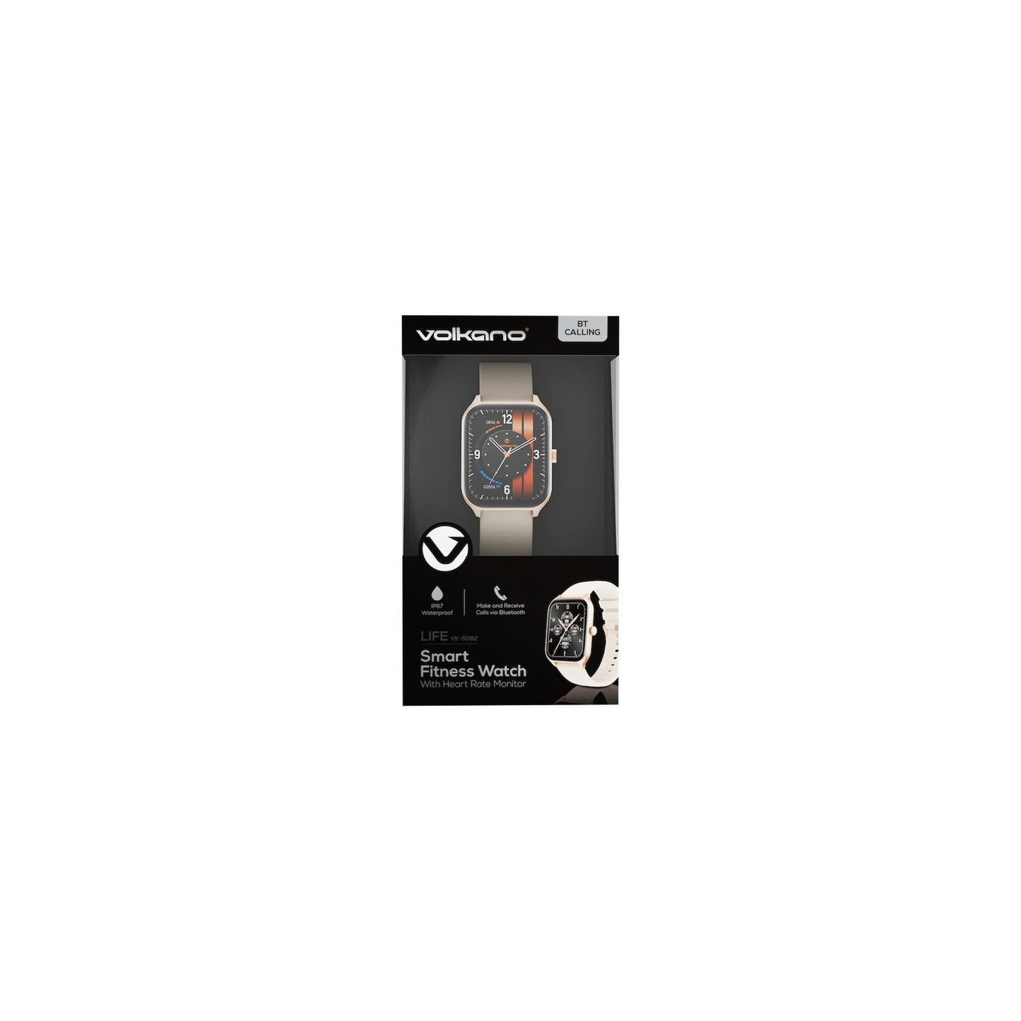 Volkano Life Series Smart Watches Gold - Everyday Elektronics South Africa