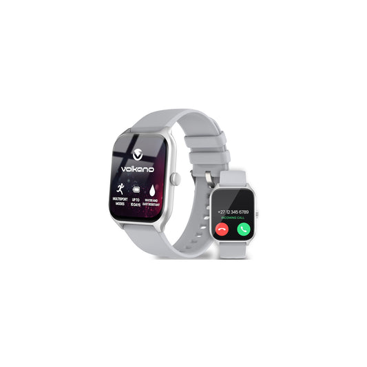 VOLKANO LIFE SERIES SMART WATCHES SILVER