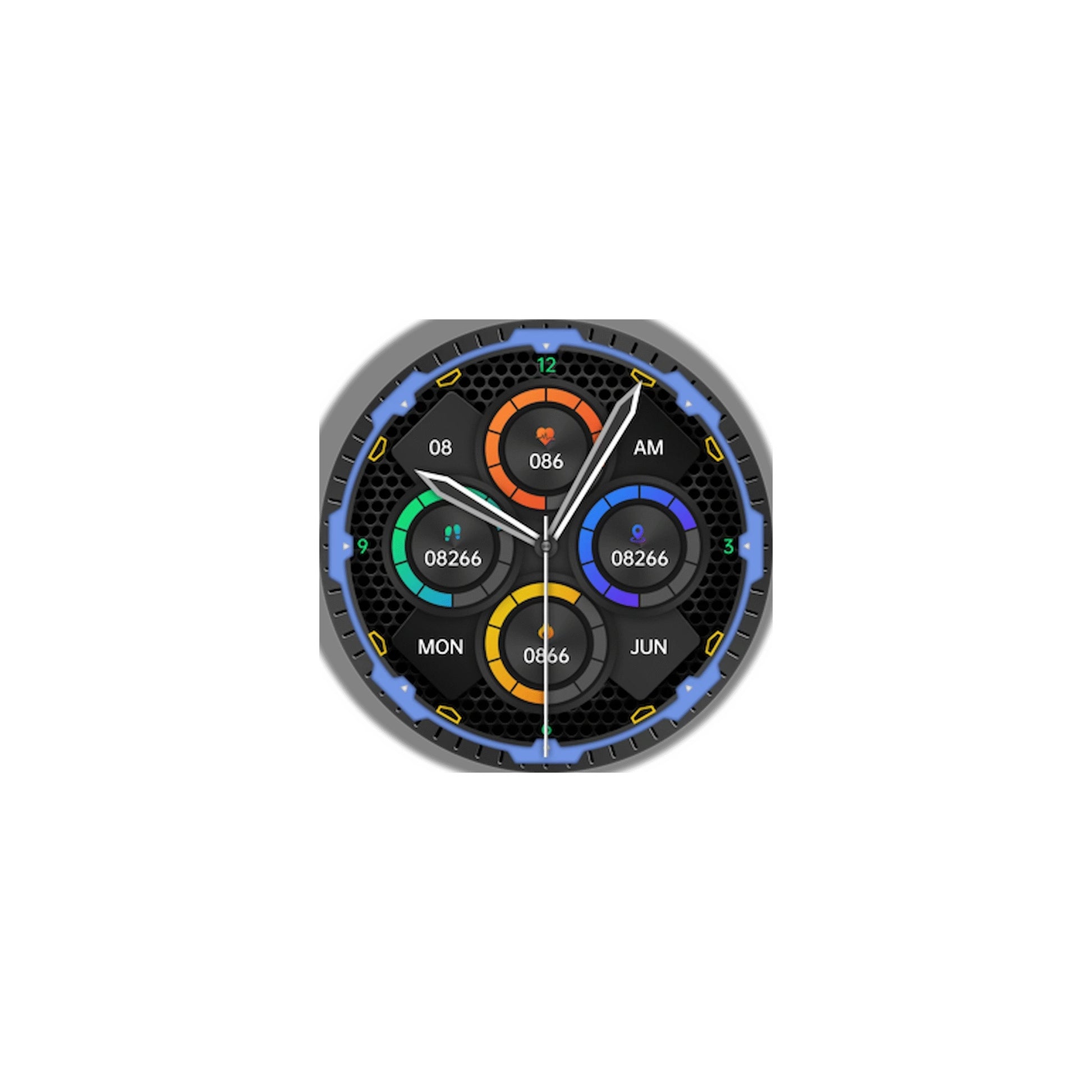 Volkano Power Series Smart Watch Bundle Black And Green - Everyday Elektronics South Africa