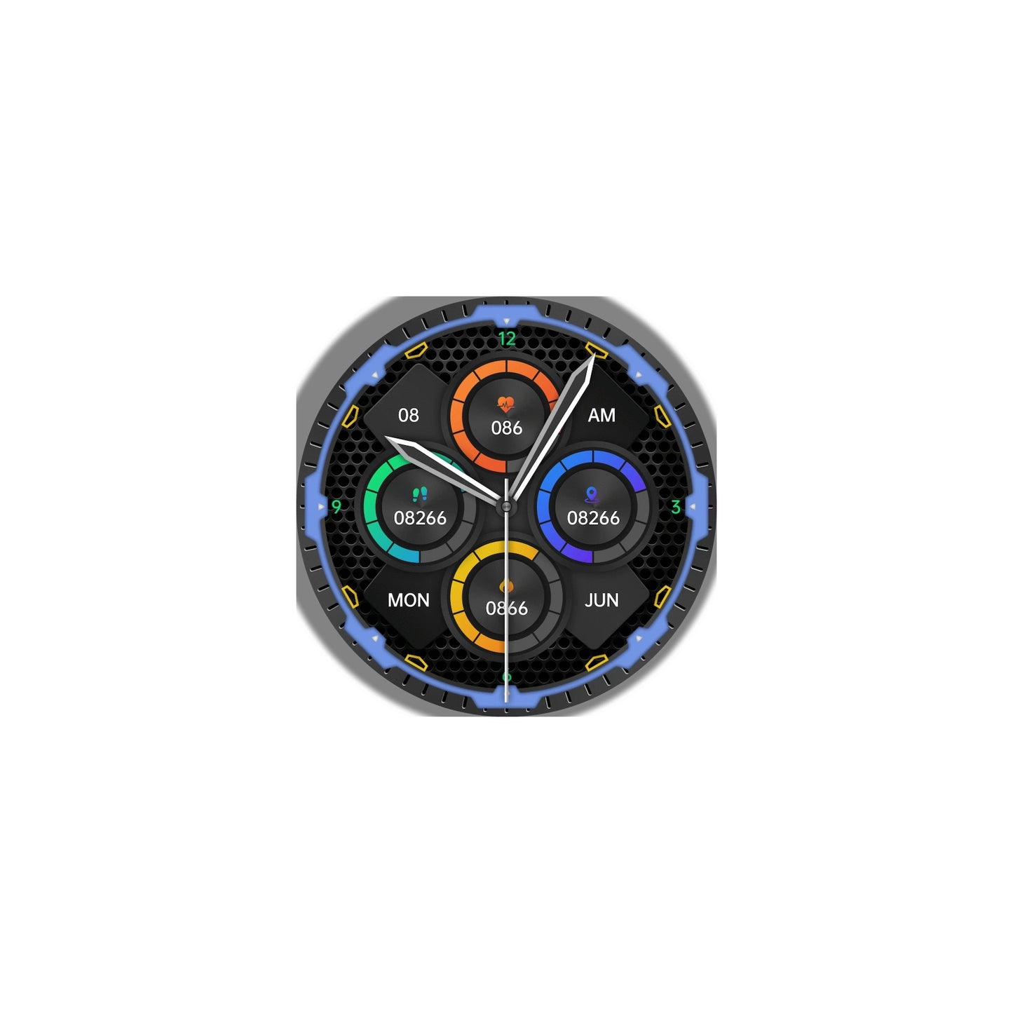 Volkano Power Series Smart Watch Green - Everyday Elektronics South Africa