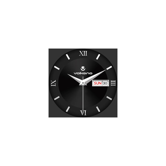 VOLKANO FORTE SERIES SMART WATCH WITH LEATHERETTE STRAP