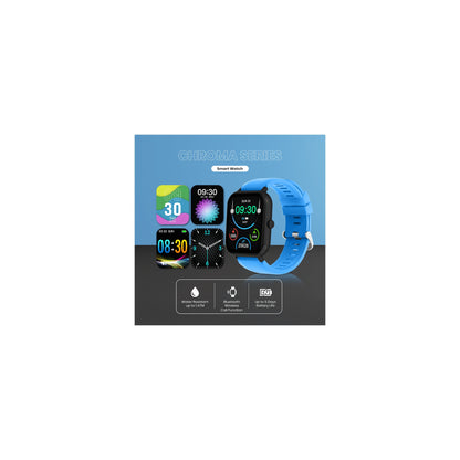 Volkano Chroma Series Smartwatch With Blue Strap - Everyday Elektronics South Africa