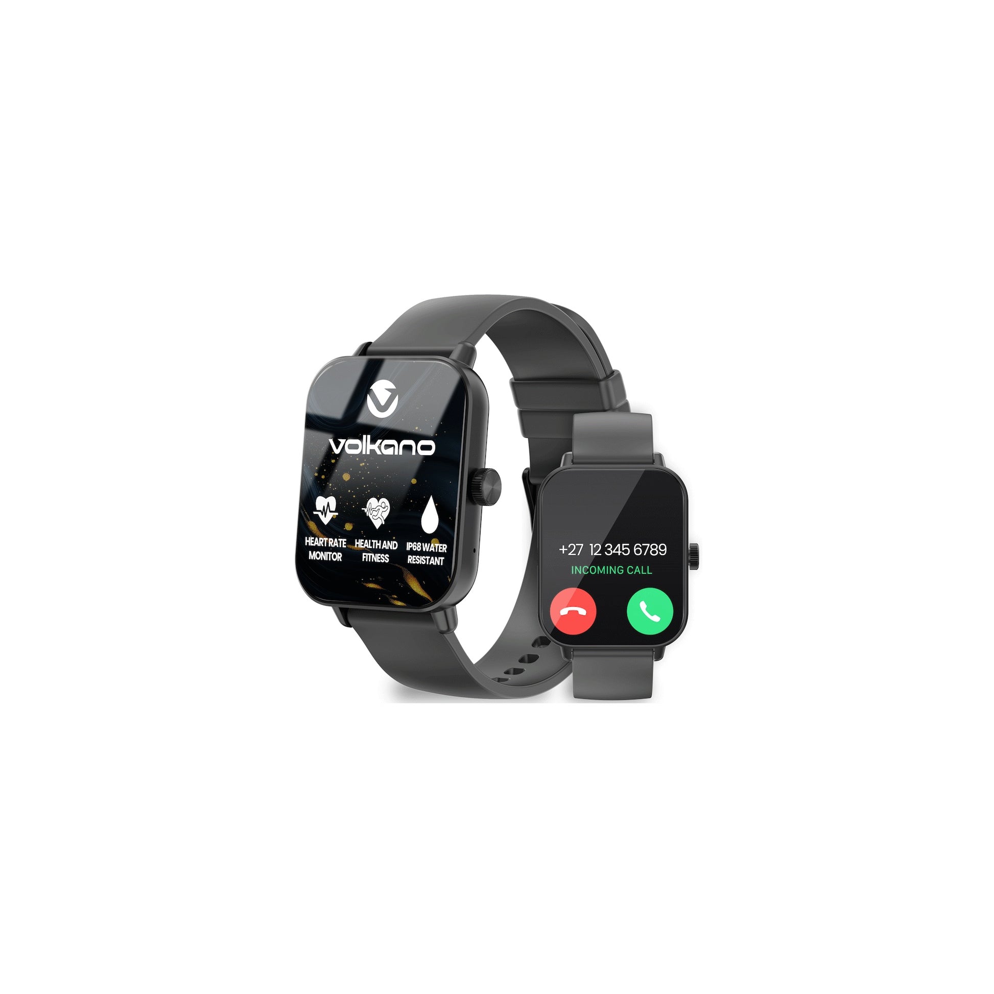 Volkano Chroma Series Smartwatch With Dark Grey Strap - Everyday Elektronics South Africa