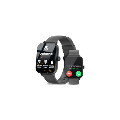 Volkano Chroma Series Smartwatch With Dark Grey Strap - Everyday Elektronics South Africa