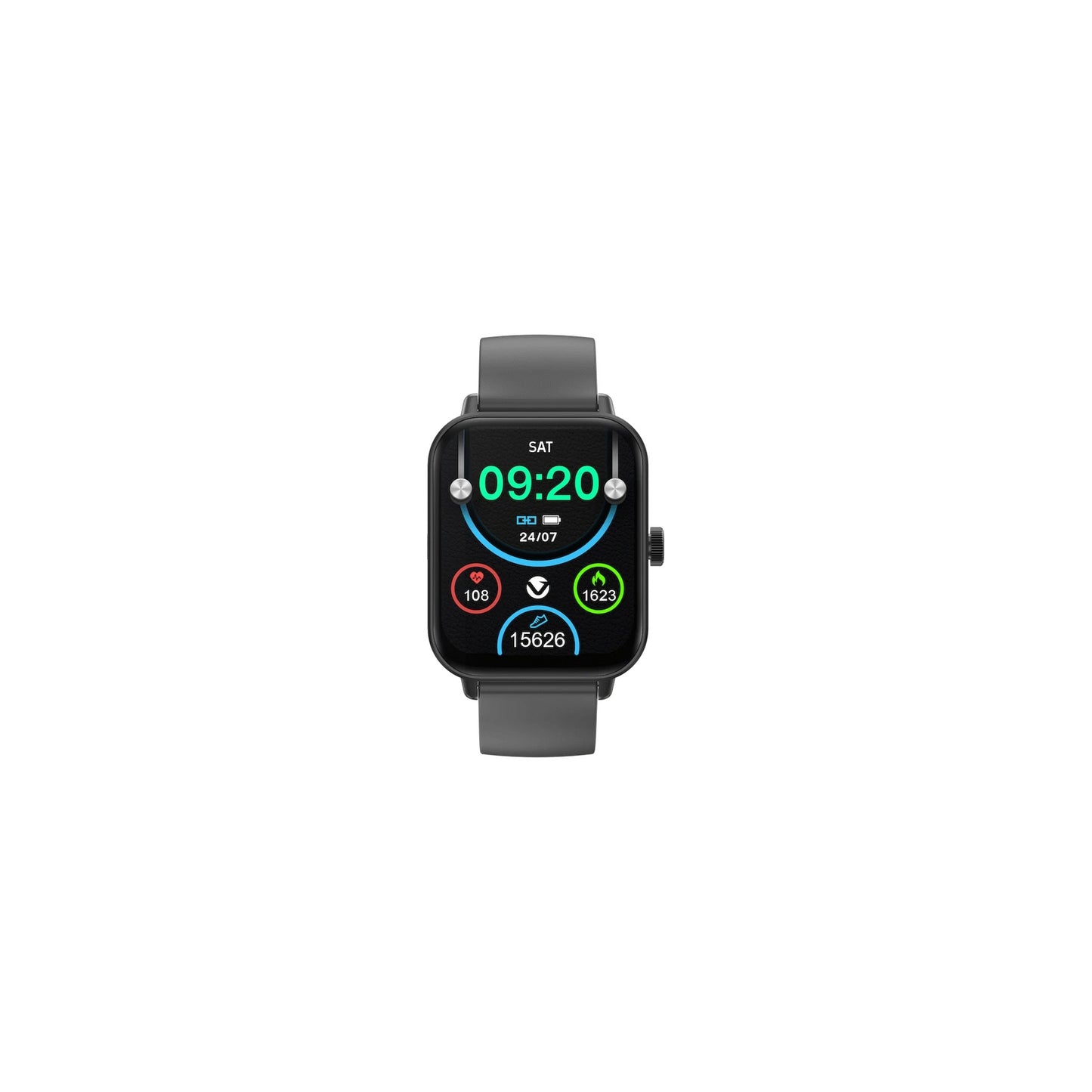Volkano Chroma Series Smartwatch With Dark Grey Strap - Everyday Elektronics South Africa