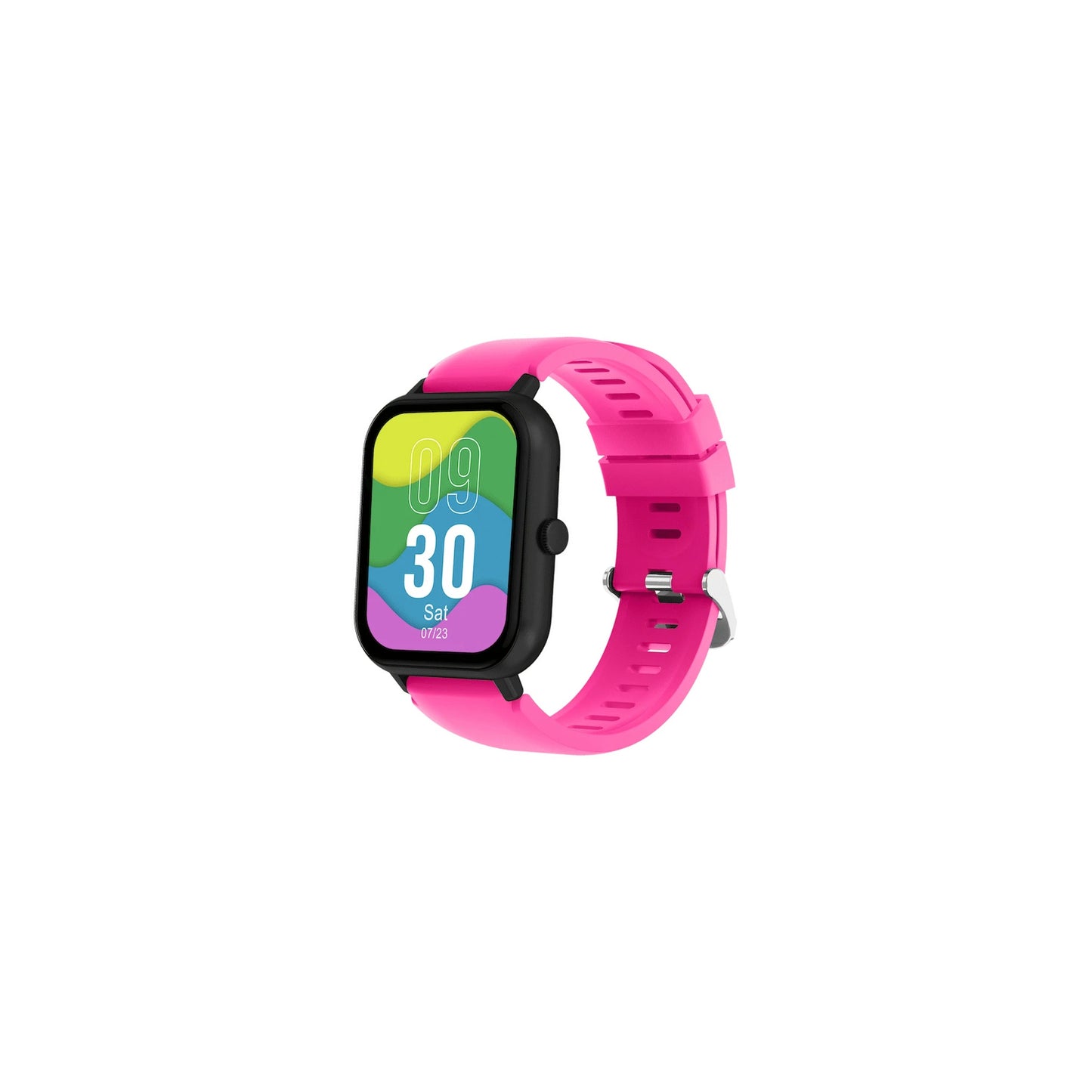 Volkano Chroma Series Smartwatch With Pink Strap - Everyday Elektronics South Africa