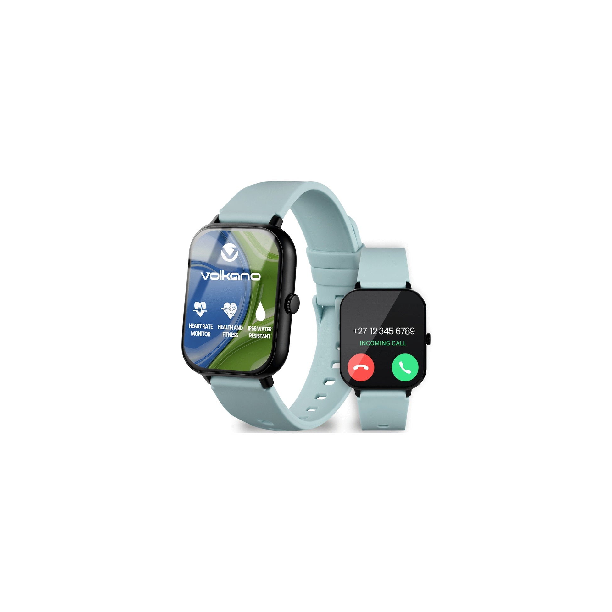 Volkano Chroma Series Smartwatch With Teal Strap - Everyday Elektronics South Africa