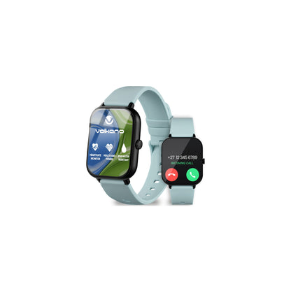 Volkano Chroma Series Smartwatch With Teal Strap - Everyday Elektronics South Africa