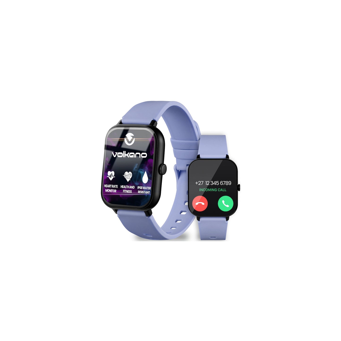 Volkano Chroma Series Smartwatch With Ultramarine Strap - Everyday Elektronics South Africa