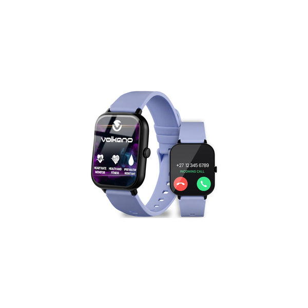 Volkano Chroma Series Smartwatch With Ultramarine Strap - Everyday Elektronics South Africa
