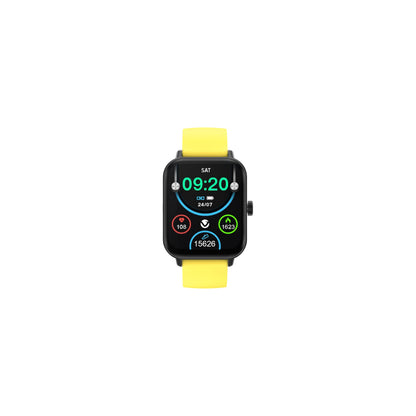 Volkano Chroma Series Smartwatch With Yellow Strap - Everyday Elektronics South Africa