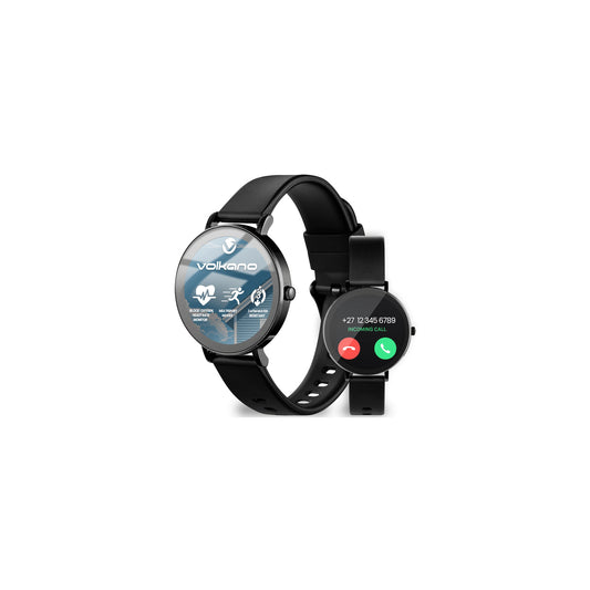 VOLKANO AURORA SERIES LADIES SMART WATCH BLACK