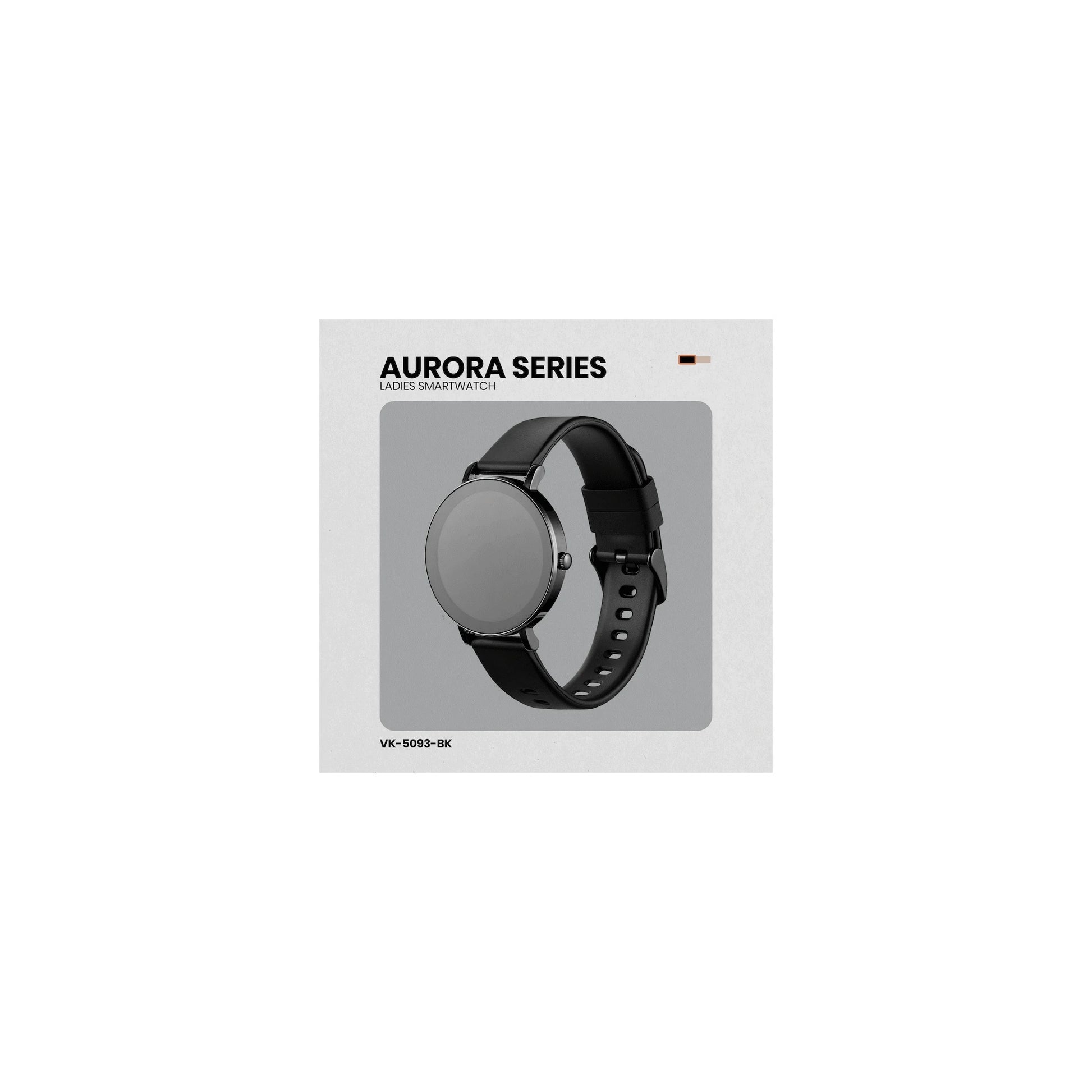 Volkano Aurora Series Ladies Smart Watch Black - Everyday Elektronics South Africa