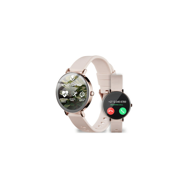 Volkano Aurora Series Ladies Smart Watch Gold - Everyday Elektronics South Africa
