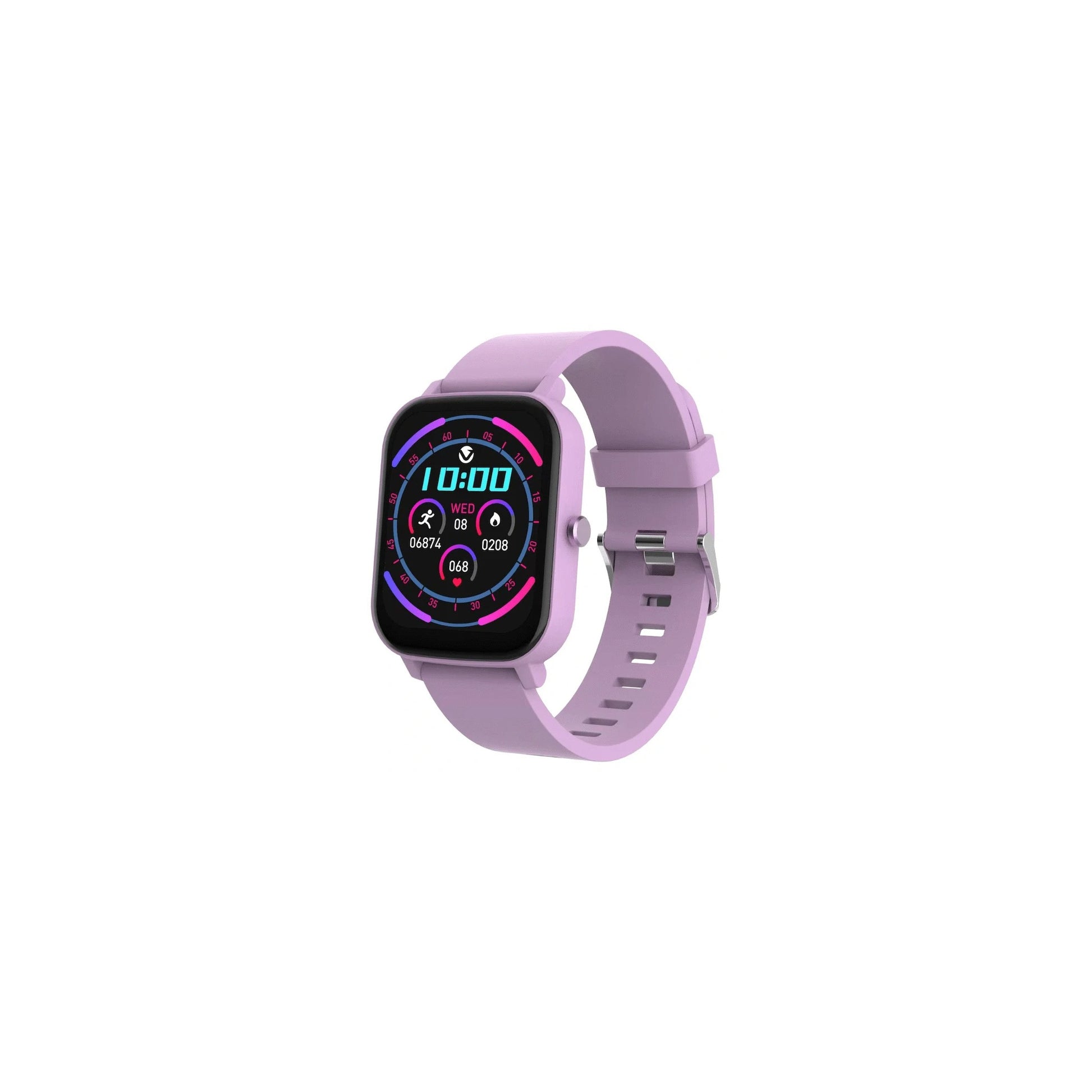 Volkano Syncron Series Smart Watch Lilac - Everyday Elektronics South Africa