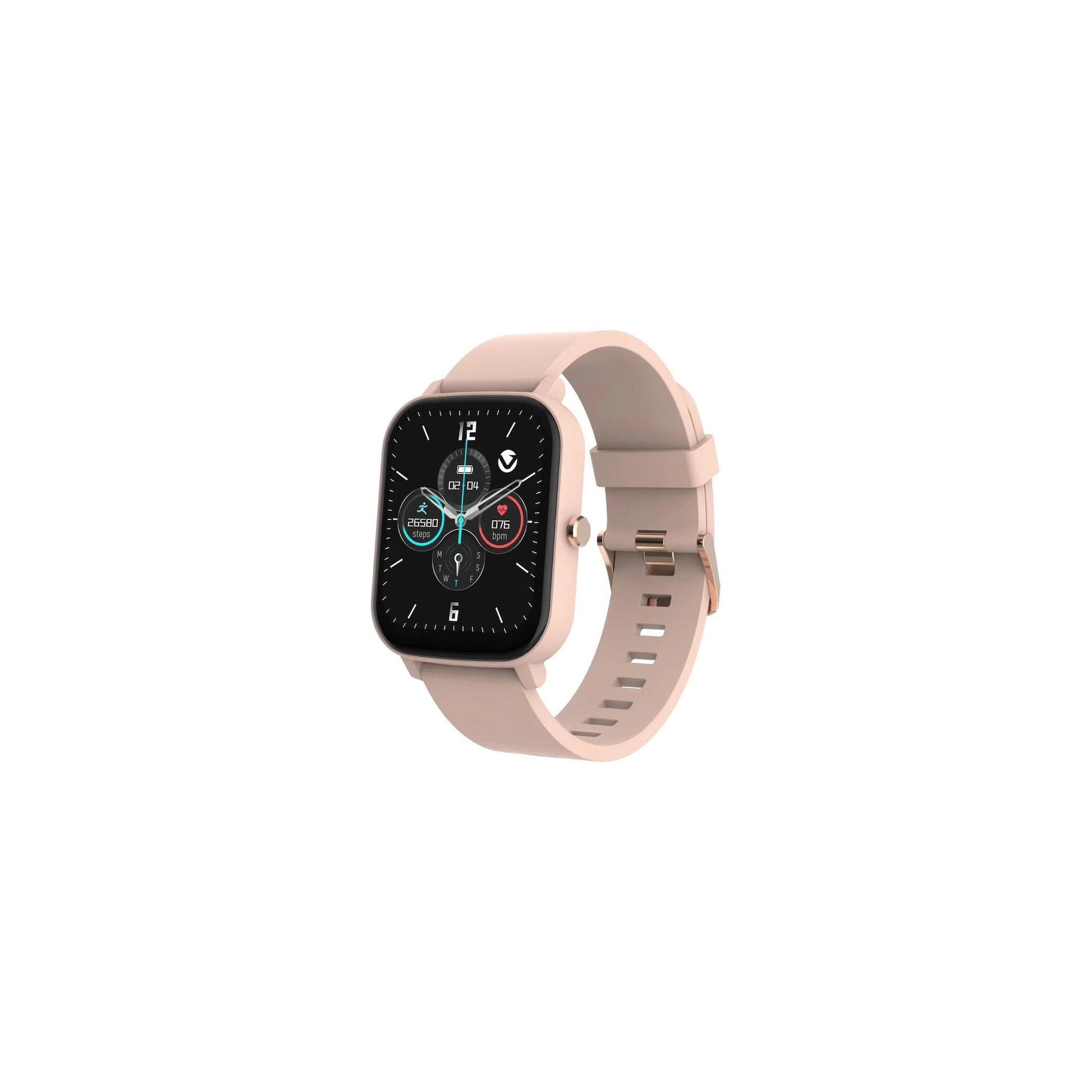 Volkano Syncron Series Smart Watch Nude Pink - Everyday Elektronics South Africa