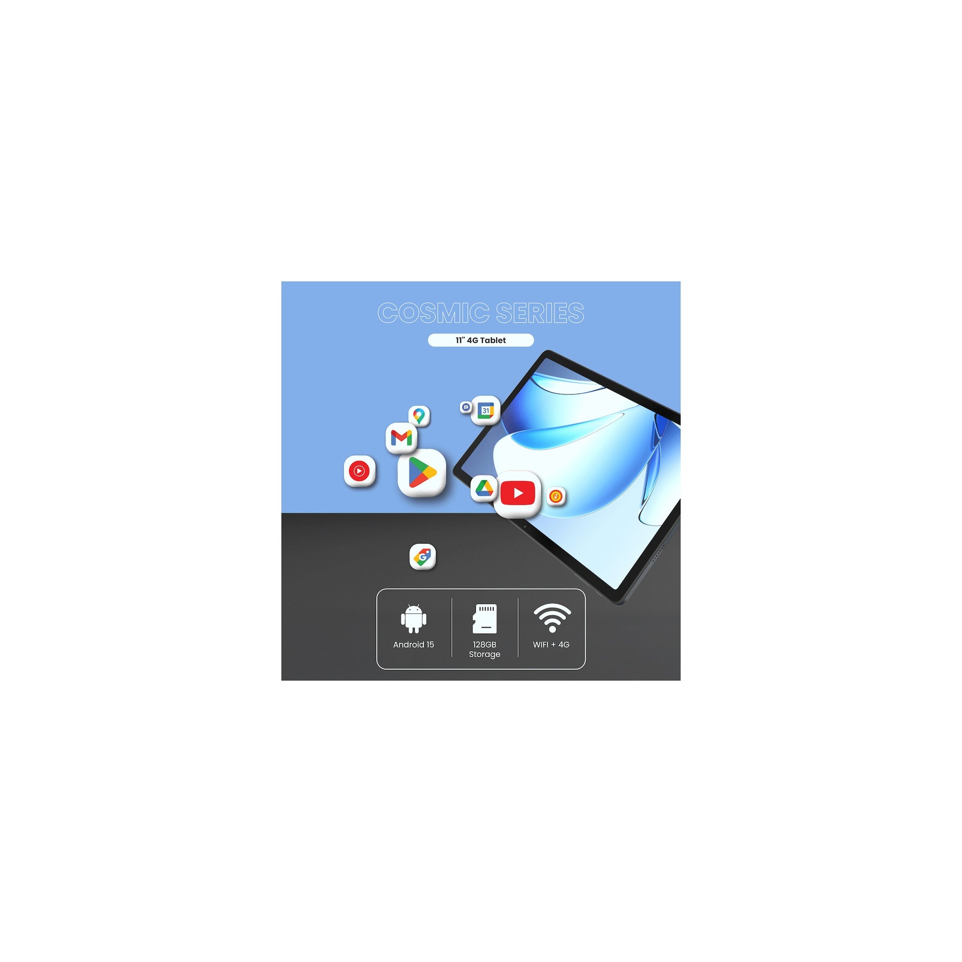 Volkano Cosmic Series 11 4G Tablet - Everyday Elektronics South Africa