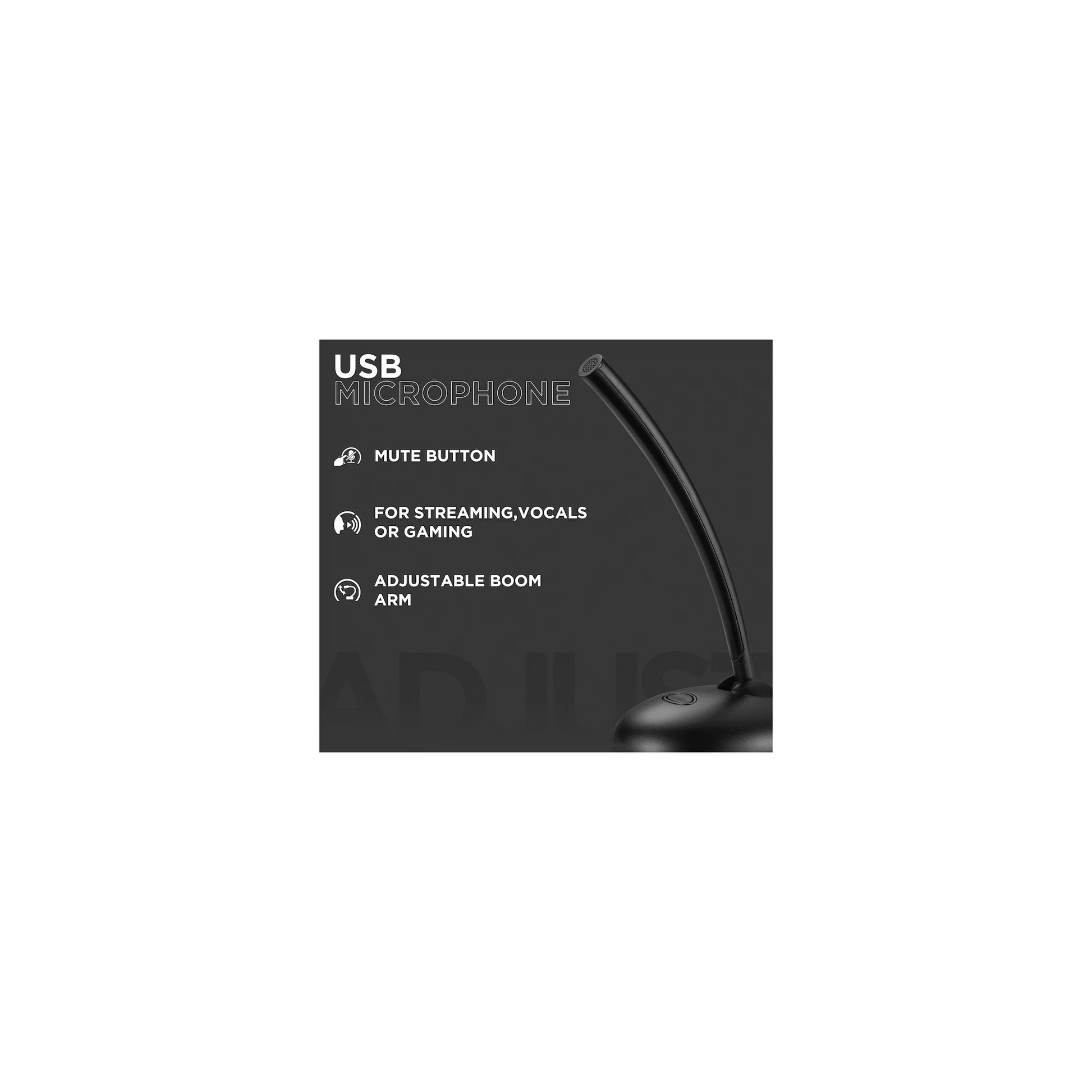 Volkano Stream Desk Series Usb Microphone - Everyday Elektronics South Africa