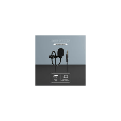 Volkano Clip Series 35Mm Tieclip Microphone - Everyday Elektronics South Africa