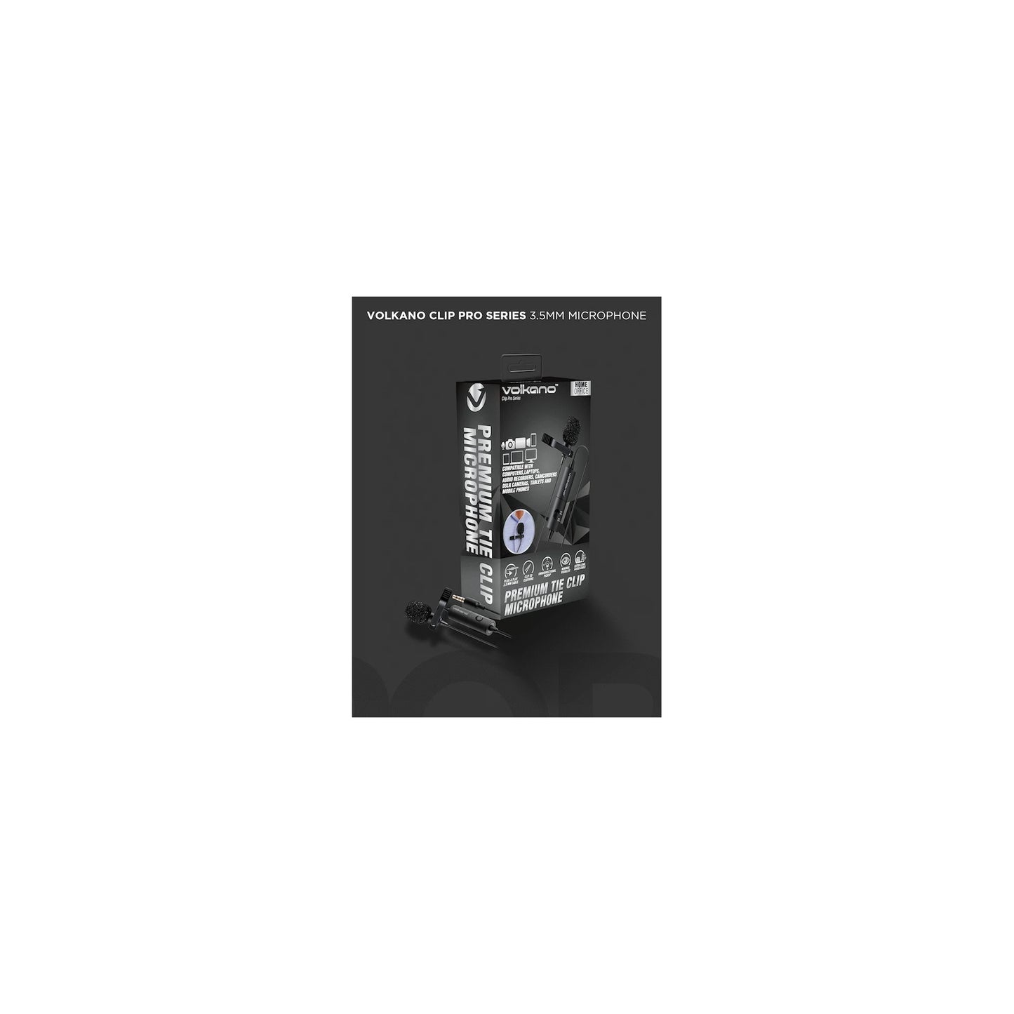 Volkano Clip Pro Series 35Mm Microphone - Everyday Elektronics South Africa