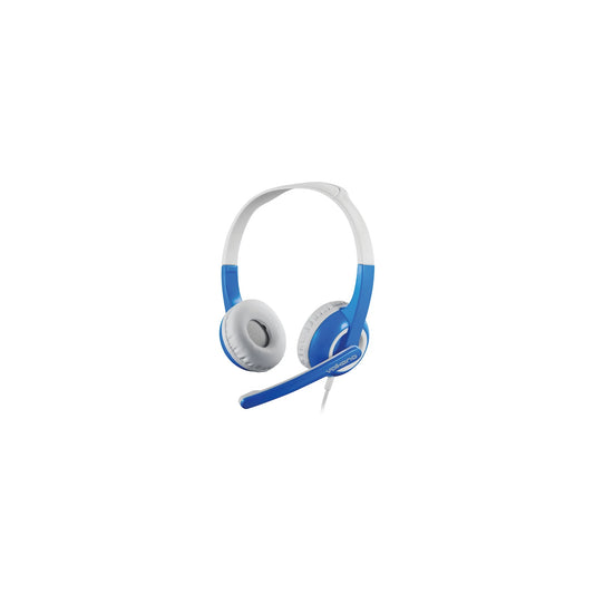 VOLKANO KIDS CHAT JUNIOR SERIES HEADSET WITH MIC BLUE