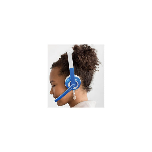 VOLKANO KIDS CHAT JUNIOR SERIES HEADSET WITH MIC BLUE