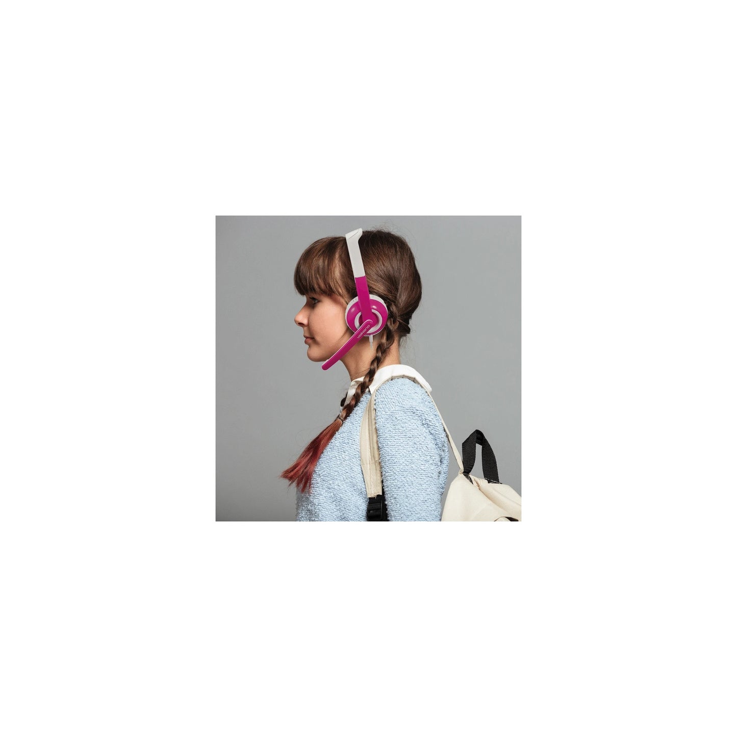 Volkano Kids Chat Junior Series Headset With Mic Pink - Everyday Elektronics South Africa