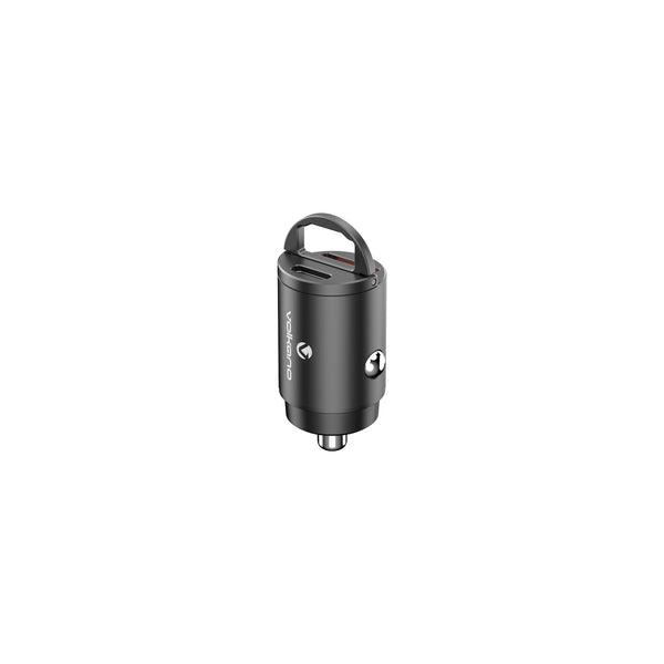 Volkano Obscurix Series 30W Pd Dual Usb A And Usb C Ultra Small Car Charger - Everyday Elektronics South Africa