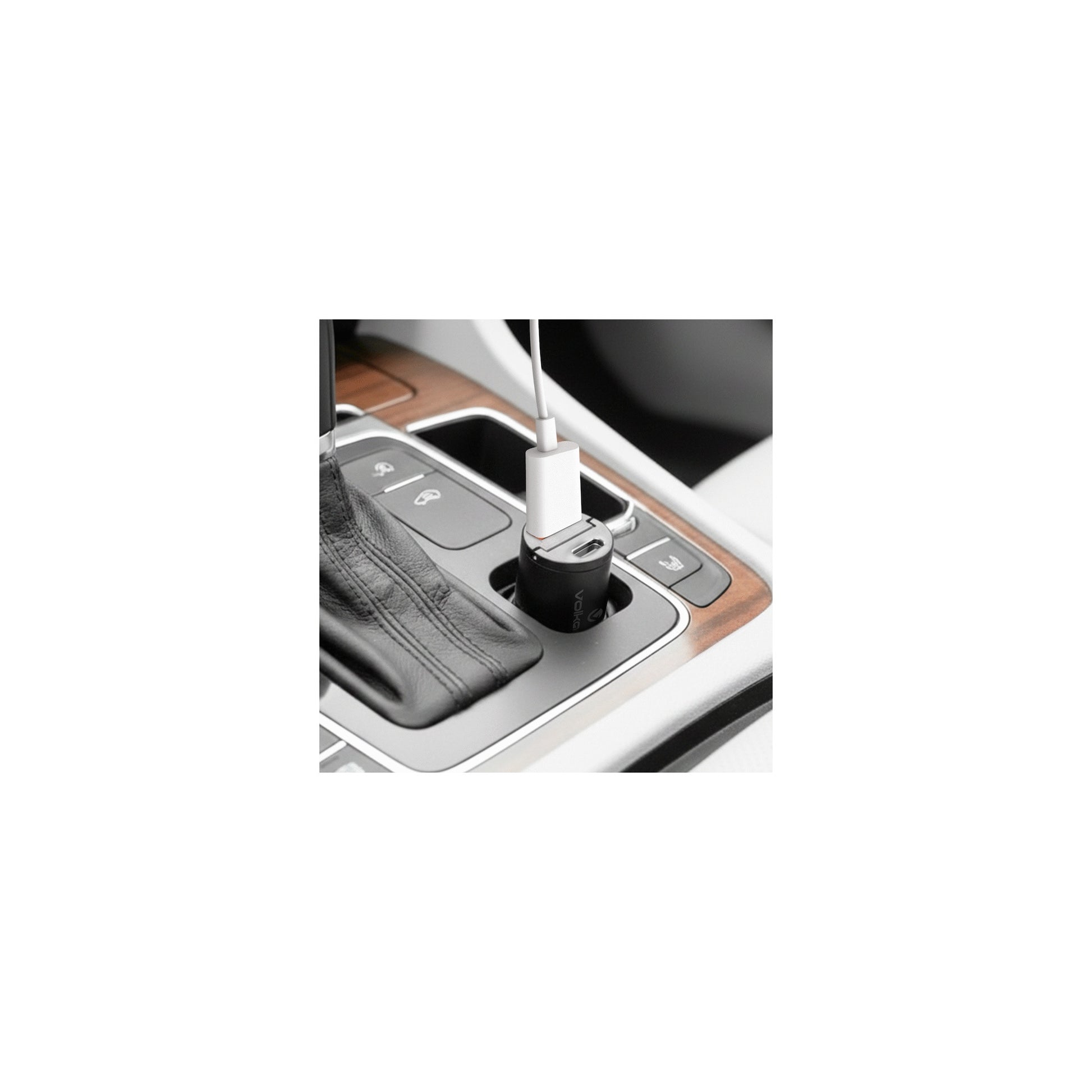 Volkano Obscurix Series 30W Pd Dual Usb A And Usb C Ultra Small Car Charger - Everyday Elektronics South Africa