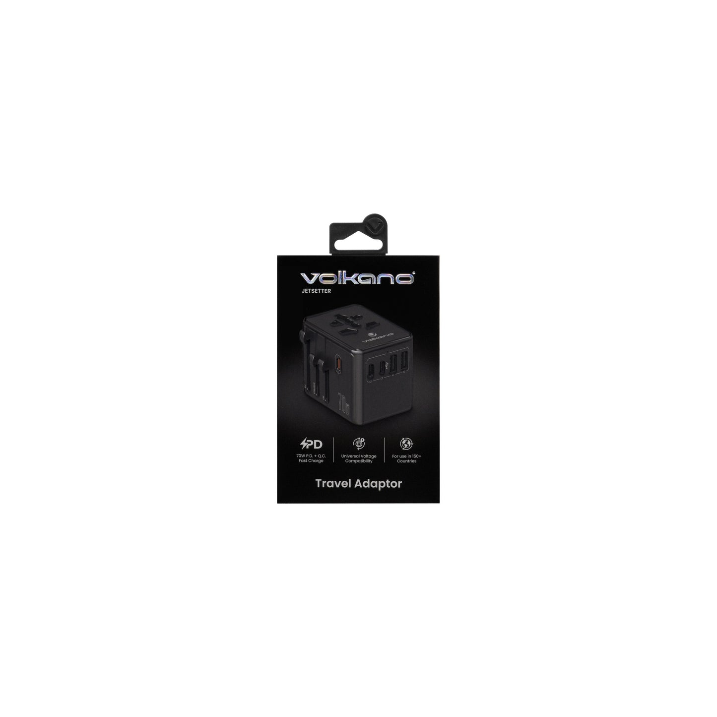 Volkano Jetsetter Series 70W Pd Travel Adaptor - Everyday Elektronics South Africa