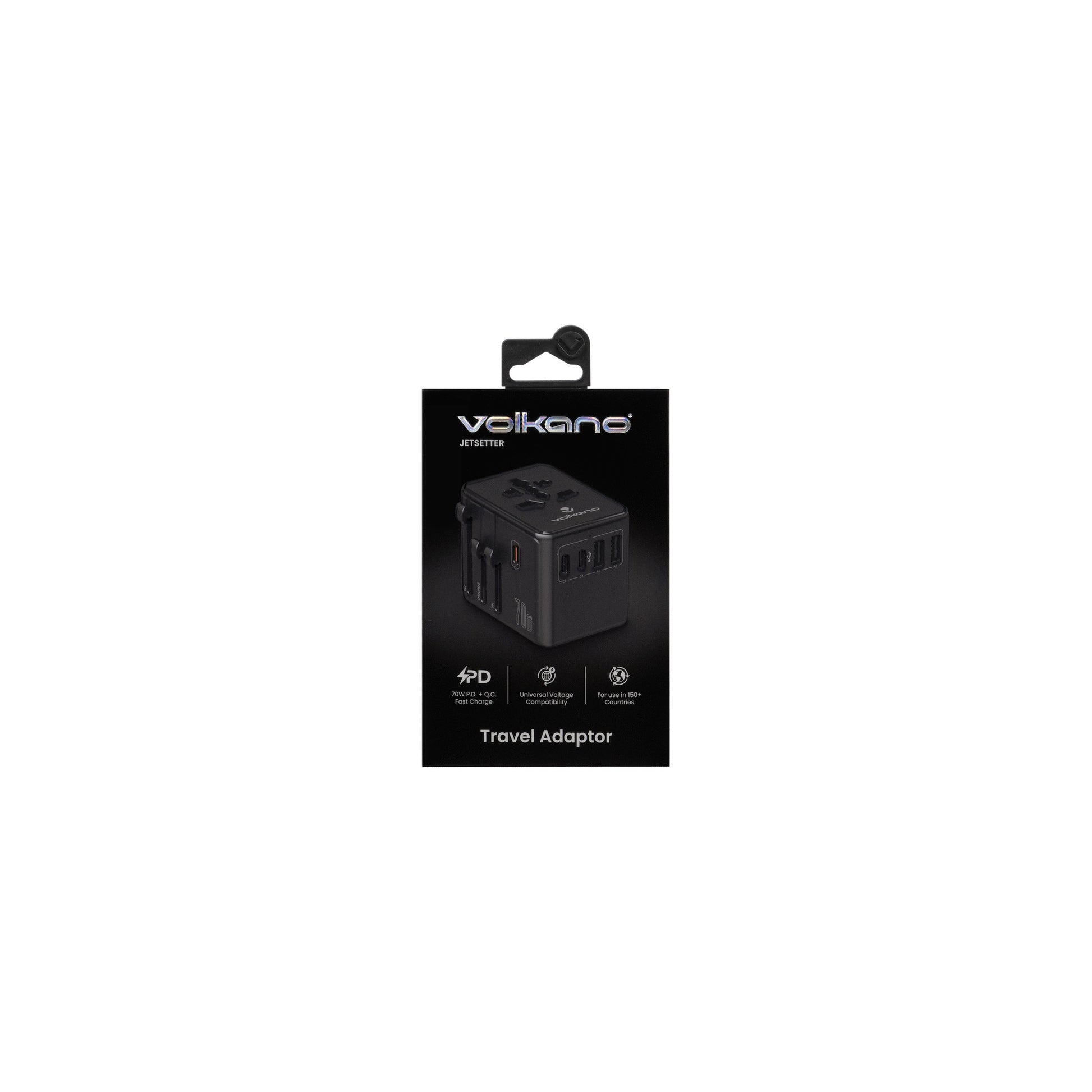 Volkano Jetsetter Series 70W Pd Travel Adaptor - Everyday Elektronics South Africa