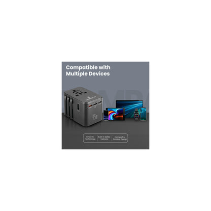 VOLKANO JETSETTER SERIES 45W PD TRAVEL ADAPTOR